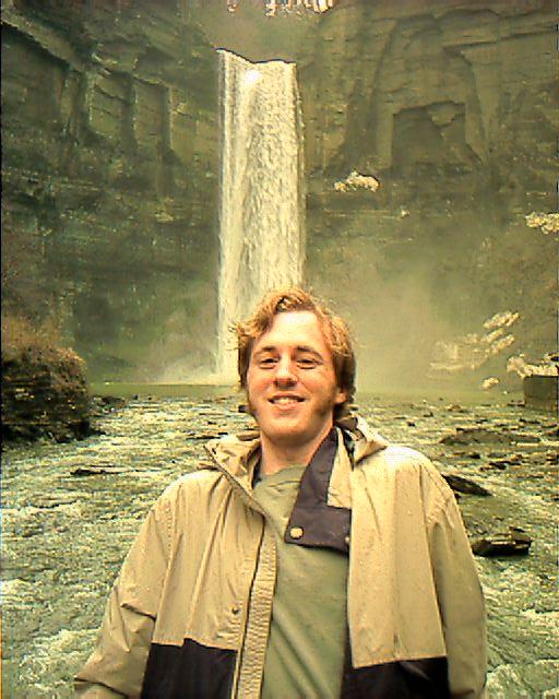 Vince at Taughannock Falls