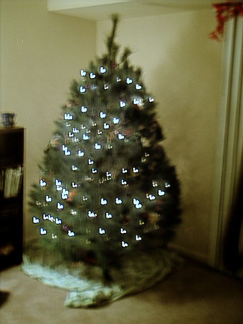Fuzzy Christmas Tree