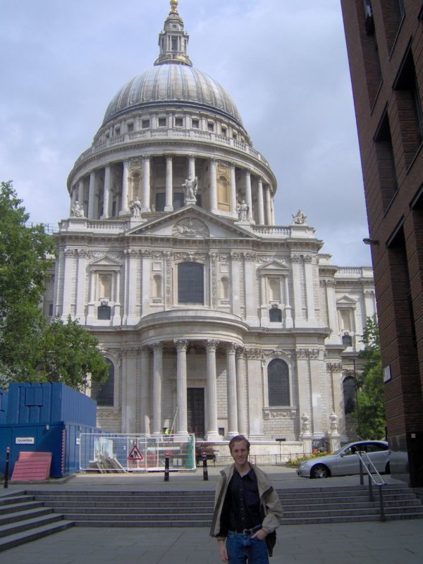 Vince at St Paul's