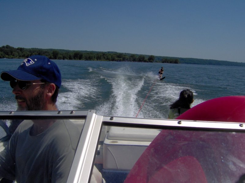 Lexi Waterskiing