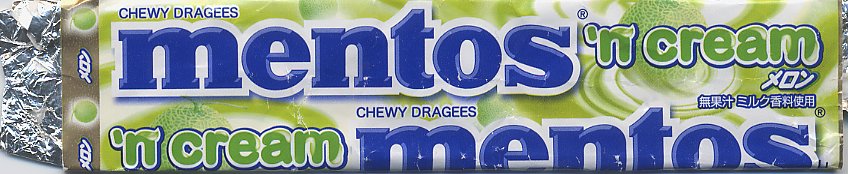 Creme Melon Mentos