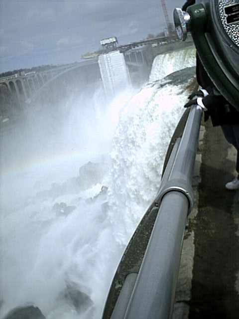 Falls with Rainbow