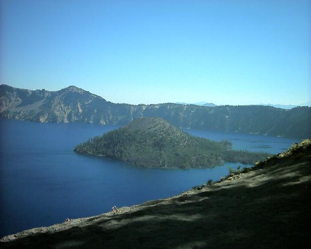 Crater Lake Wizard Island