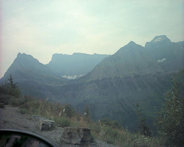 Glacier on Mountain