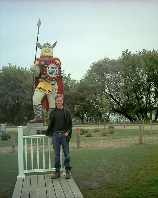 Alexandria Viking Statue