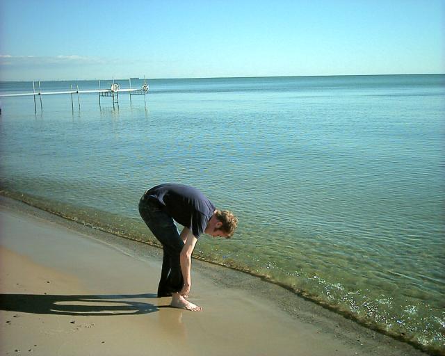 In Lake Huron