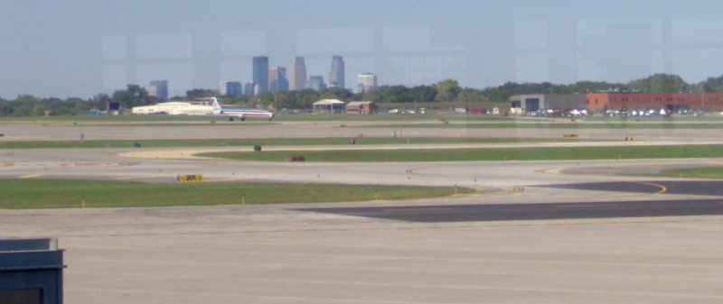 Minneapolis from airport