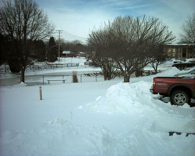 Snow in Abingdon MD