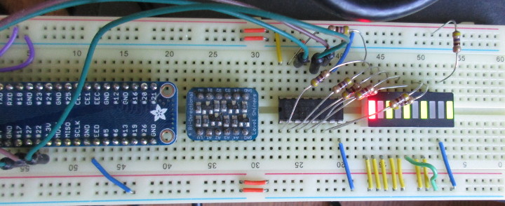 shift register leds