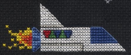 crossstitch ship